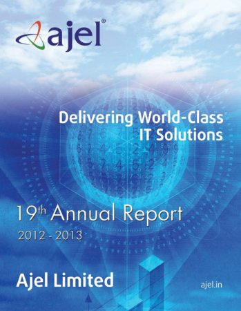 19th Ajel Annual Report 2012-13