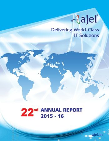 22nd Ajel Annual Report 2015-16